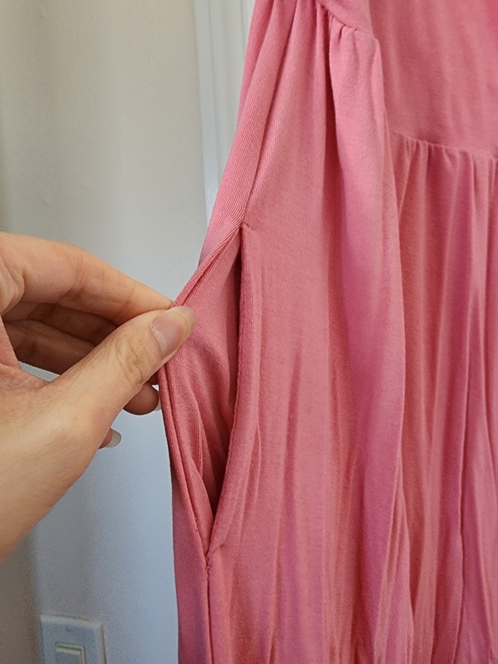 Old Navy Pink Spaghetti Strap Dress - Picture 3 of 8